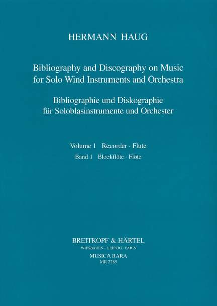 Haug: Bibliography Windinstr.+Orch.