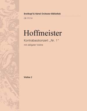 Hoffmeister: Kontrabasskonzert Nr. 1 D-dur