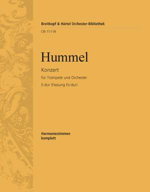 Hummel, J: Trompetenkonzert E-dur (Fassung Es-dur)