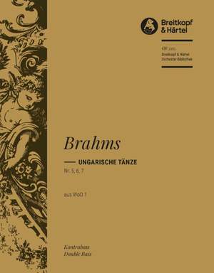 Brahms: Ungarische Tänze Nr. 5, 6, 7 Product Image