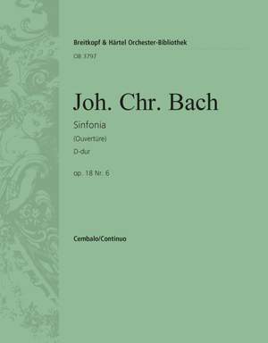 Bach: Sinfonia D-dur op. 18/6