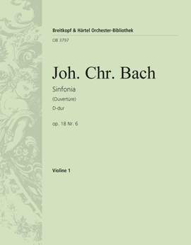 Bach: Sinfonia D-dur op. 18/6