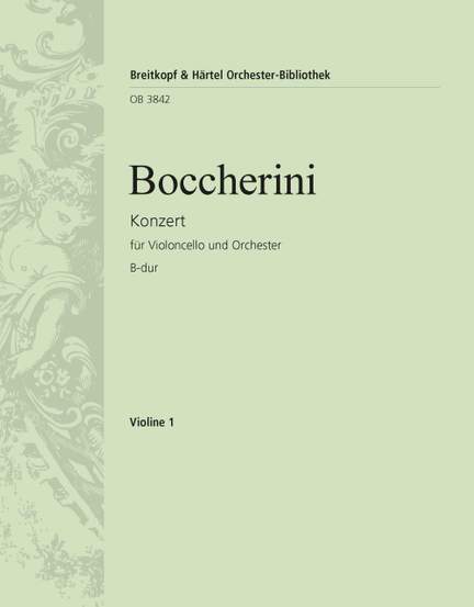 Boccherini: Violoncellokonzert B-dur