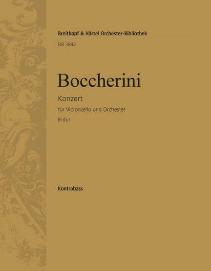 Boccherini: Violoncellokonzert B-dur