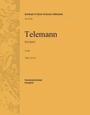 Telemann, G: Concerto grosso A-dur