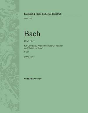 Bach, JS: Cembalokonzert F-dur BWV 1057