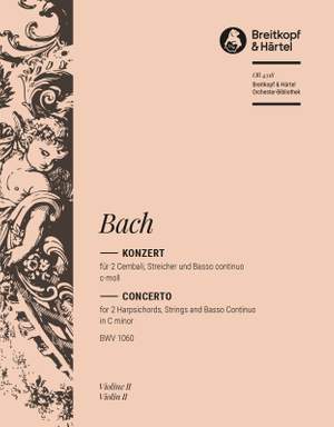 Bach, JS: Cembalokonzert c-moll BWV 1060