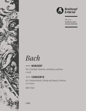 Bach, JS: Cembalokonzert c-moll BWV 1062
