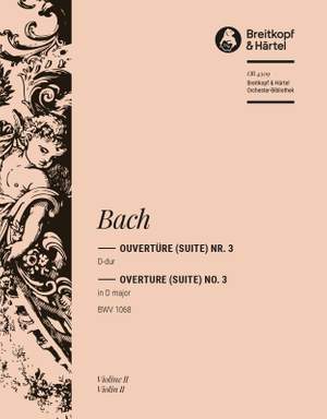 Bach, JS: Ouvertüre (Suite) 3 D BWV 1068