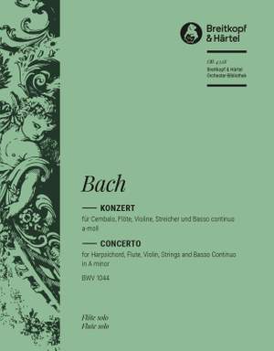 Bach, JS: Konzert a-moll BWV 1044