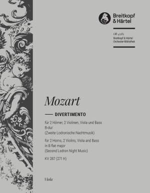 Mozart: Divertimento B-dur KV 287(271)