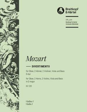 Mozart: Divertimento D-dur KV 251