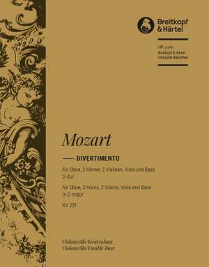Mozart: Divertimento D-dur KV 251