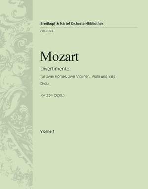 Mozart: Divertimento D-dur KV 334(320)