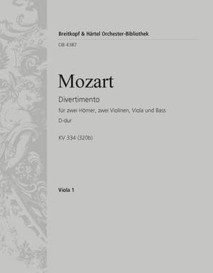 Mozart: Divertimento D-dur KV 334(320)