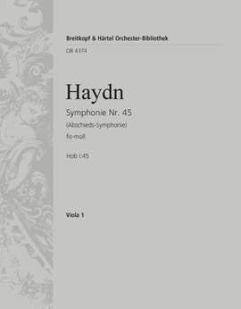 Haydn: Symphonie fis-moll Hob I:45
