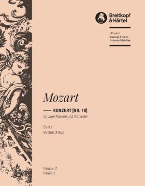 Mozart: Klavierkonzert 10 Es-dur KV365