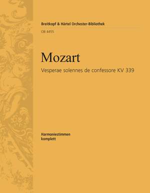 Mozart, W: Vesperae solennes KV 339