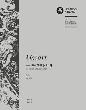 Mozart: Klavierkonzert 15 B-dur KV 450