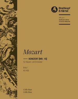 Mozart: Klavierkonzert 15 B-dur KV 450