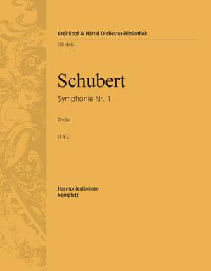 Schubert, F: Symphonie Nr. 1 D-dur D 82