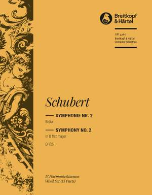 Schubert, F: Symphonie Nr. 2 B-dur D 125