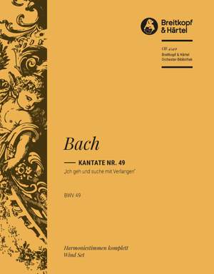 Bach, J S: Kantate 49 Ich geh und suche