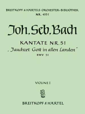 Bach, JS: Kantate 51 Jauchzet Gott in