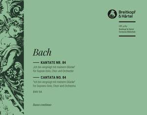 Bach, JS: Kantate 84 Ich bin vergnügt