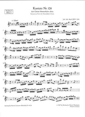 Bach, JS: Kantate 128 Auf Christi Himmel