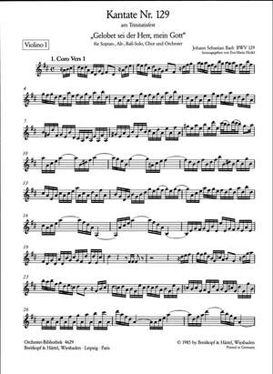 Bach, JS: Kantate 129 Gelobet sei der