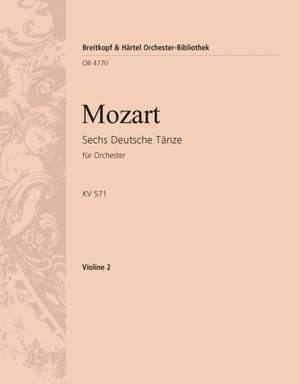 Mozart: Sechs Deutsche Tänze KV 571