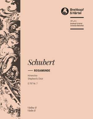 Schubert: Rosamunde D 797. Hirtenchor