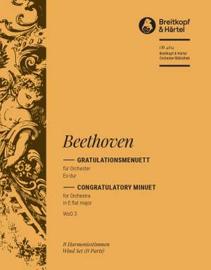 Beethoven, L: Allegretto Es-dur WoO 3