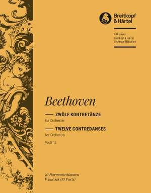 Beethoven, L: Zwölf Kontretänze WoO 14