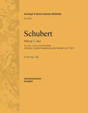 Schubert, F: Messe C-dur D 452
