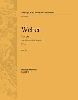 Weber, C: Fagottkonzert F-dur op. 75