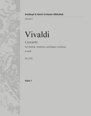 Vivaldi: Concerto e-moll RV 275