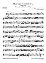 Mozart: Missa brevis in C KV 259 Product Image