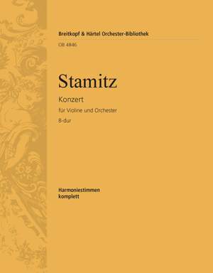 Stamitz, C: Violinkonzert B-dur