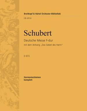 Schubert, F: Deutsche Messe F-dur D 872