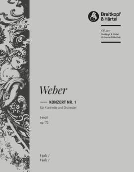Weber: Klarinettenkonzert 1 f-moll
