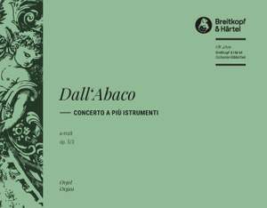 Dall'Abaco: Concerto e-moll op. 5/3