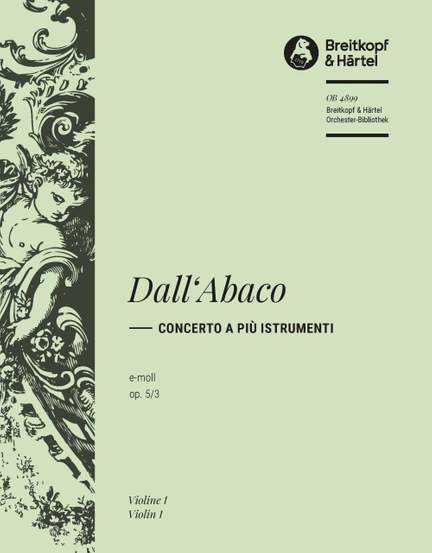 Dall'Abaco: Concerto e-moll op. 5/3