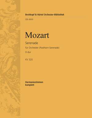Mozart, W: Serenade D-dur KV 320