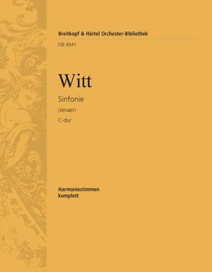 Witt, F: Sinfonie C-dur (Jenaer)
