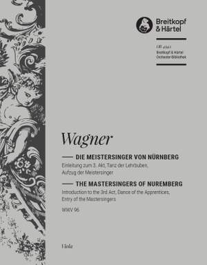 Wagner: Meistersinger. Einleitg 3. Akt
