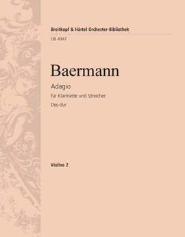 Baermann: Adagio Des-dur