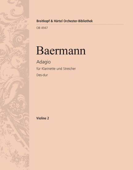 Baermann: Adagio Des-dur