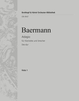 Baermann: Adagio Des-dur